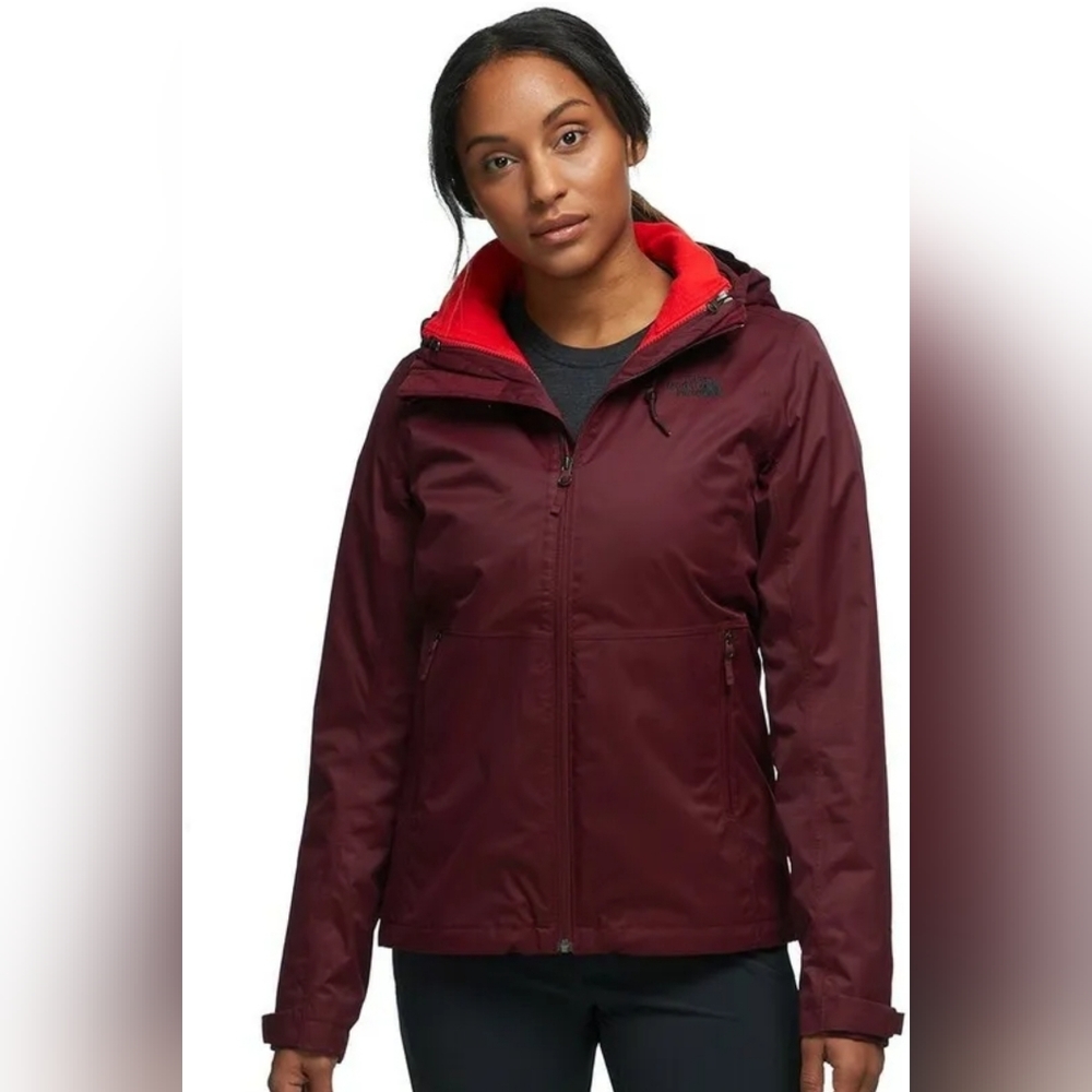 The North Face Arrowood Triclimate Jacket Deep Garnet Red L